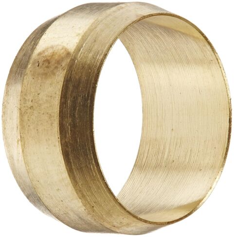 Eaton Weatherhead 60X10 Compression Sleeve, CA360 Brass, 5/8" Tube OD, 0.7200" OD (Pack of 10) in Kuwait