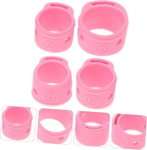 Kisangel 8pcs Silicone Guzheng Nail Protectors Medium Breathable Finger Covers for Beginners and Professionals Comfortable Guzheng Playing in Saudi Arabia