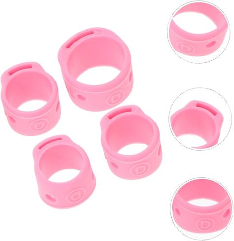 Kisangel 8pcs Silicone Guzheng Nail Protectors Medium Breathable Finger Covers for Beginners and Professionals Comfortable Guzheng Playing in Saudi Arabia