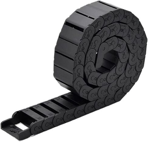 Cable Chain Semi-Enclosed 15 * 20 30 40 50mm Wire Transmission Carrier Plastic Drag Towline(28mm,15x40 mm) in Saudi Arabia