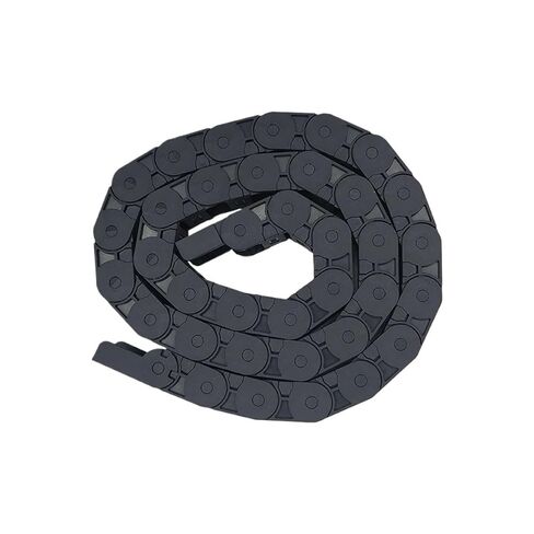سلاسل الكابلات R28/R38/R48 15x15 15x20 15x30 15x40 حبل سحب بلاستيكي شبه مغلق بطول 1 متر (38 مم، 15 × 30 مم_ شبه مغلق) in Saudi Arabia