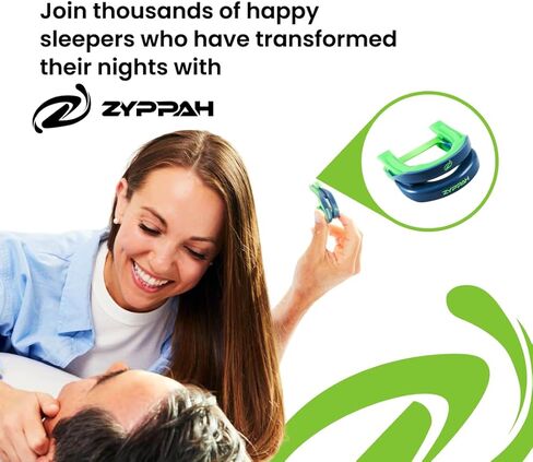 ZYPPAH Z-91 واقي الفم المضاد للشخير - مثبت سريريًا بنسبة 91٪ سدادة شخير فعالة مع حزام تثبيت اللسان الحاصل على براءة اختراع - مقاس مخصص in Kuwait