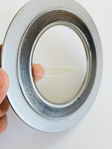 حشية جرح حلزونية من GemmySeal مع حلقة داخلية وخارجية 321SS، مملوءة بالجرافيت، 5 قطع 1-1/4 بوصة DN32-600lb in Kuwait