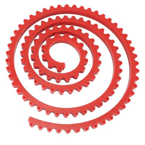 Flexible Woodworking Profiling Strip, Rebound Properties Woodworking Tool for Curved Patterns Replication with Chain Driven Multi Point Fixing Adjusted for Desired Shape (2M) in Saudi Arabia
