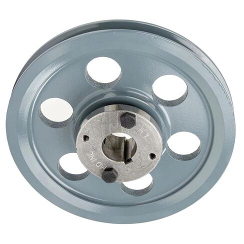 AK69H/H-1 Cast Iron 6.75" Single Groove Pulley Belt A Section 4L w/ 1" Sheave Bushing - for Masterdrive Mechanical Power Transmission Replacement- Heavy Duty Industrial Pulley- Cast Iron Construction in Saudi Arabia