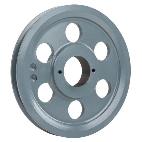 AK69H/H-1 Cast Iron 6.75" Single Groove Pulley Belt A Section 4L w/ 1" Sheave Bushing - for Masterdrive Mechanical Power Transmission Replacement- Heavy Duty Industrial Pulley- Cast Iron Construction in Saudi Arabia