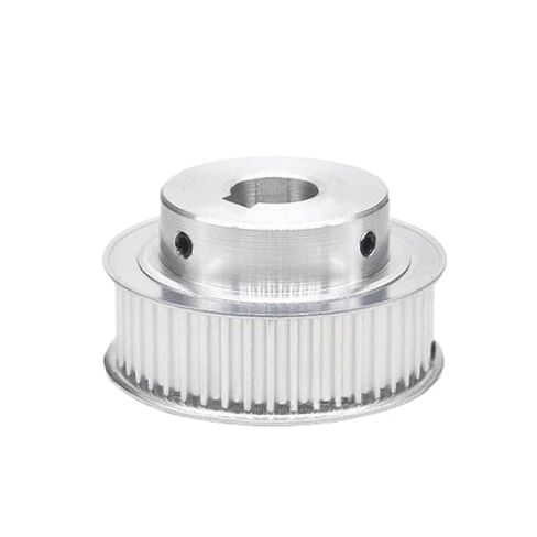 Timing Belt Drive Pulley 52Teeth with Keyway Synchronous Wheel BF Type 5M Timing Pulley Belt Width 11/16mm(Width 16mm-Bore 20/6 * 2.8) in Saudi Arabia