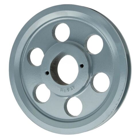 AK69H/H1-1/8 Cast Iron 6.75" Single Groove Pulley Belt A Section 4L and 1-1/8" Sheave Bushing - for Masterdrive Mechanical Power Transmission Replacement - Heavy Duty Industrial Pulley - Gray in Saudi Arabia