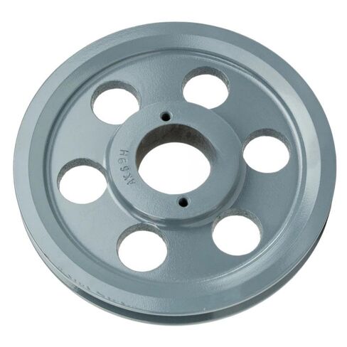 AK69H/H1-1/8 Cast Iron 6.75" Single Groove Pulley Belt A Section 4L and 1-1/8" Sheave Bushing - for Masterdrive Mechanical Power Transmission Replacement - Heavy Duty Industrial Pulley - Gray in Saudi Arabia