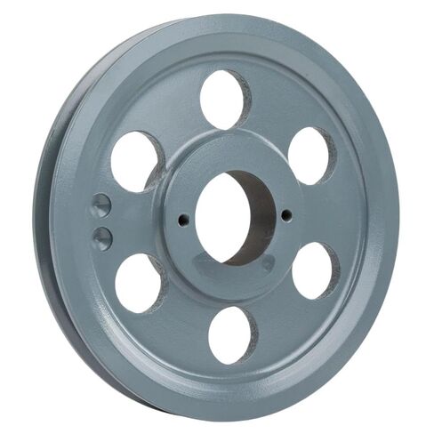 AK69H/H1-3/16 Cast Iron 6.75" Single Groove Pulley Belt A Section 4L 1-3/16" Sheave Bushing - for Masterdrive Mechanical Power Transmission Replacement - Cast Iron Single Groove Pulley - Gray in Saudi Arabia