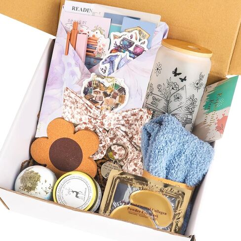 Blind Date with a Book Box,Blind Date with a Book Gift Box,Book Lovers Gifts for Family Friends or Yourself,Book Themed Gifts for Book Lovers (Fantasy) in Kuwait