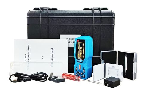 Surface Roughness Testing Equipment Portable Roughness Gauge for Accurate Surface Measurement with Real-Time Clock Ra 0.005-16.000um Rz 0.02-160.00um PC Software 100 Group Data Storage in Saudi Arabia