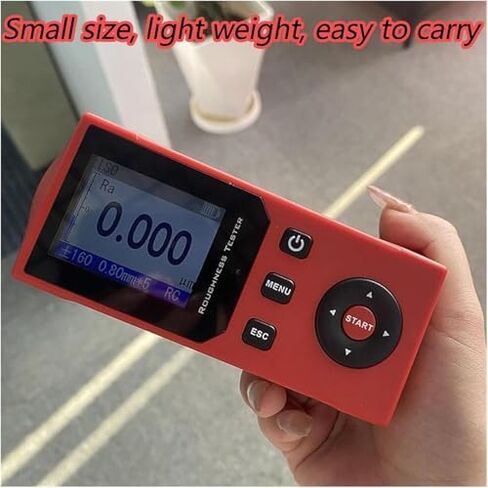 Portable Profilometer, Handheld Surface Roughness Tester, 14 Roughness Parameters,for Machining and Manufacturing in Saudi Arabia