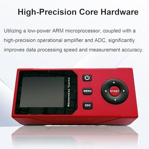 Handheld Portable Surface Roughness Tester 14 Parameters for Precision Machining & Manufacturing, for Quality Control & Industrial Applications in Saudi Arabia
