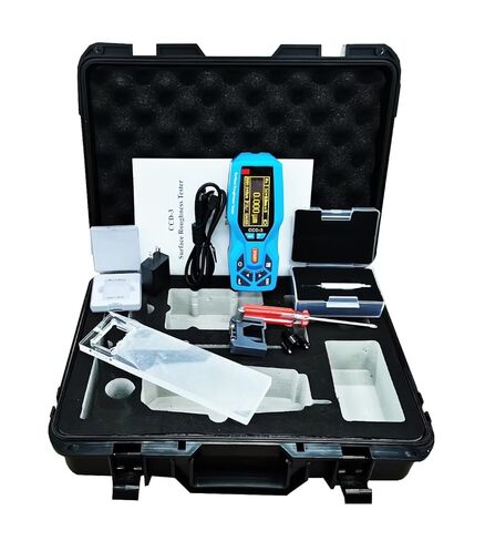 Accurate Surface Roughness Tester Meter Gauge with Small Hole Probe Ra 0.005-16.000um Rz 0.02-160.00um 22 Parameters PC Software 100 Group Data Storage for Flat Surface,Shaft in Saudi Arabia
