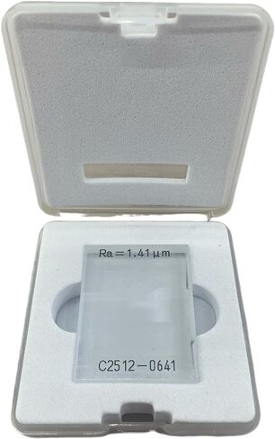 Portable Surface Roughness Tester Calibration Block with RA 1.4μm GB/T19067 ISO5436 Standards for Model KR110 KR220 Digital Surface Roughness Gauge in Saudi Arabia