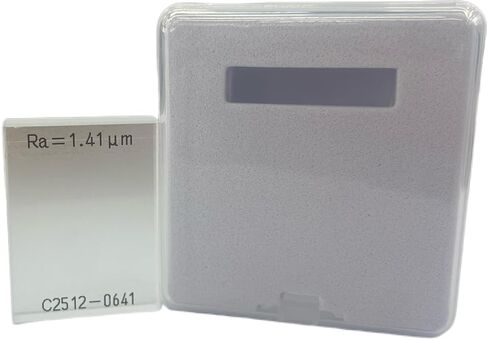 Portable Surface Roughness Tester Calibration Block with RA 1.4μm GB/T19067 ISO5436 Standards for Model KR110 KR220 Digital Surface Roughness Gauge in Saudi Arabia