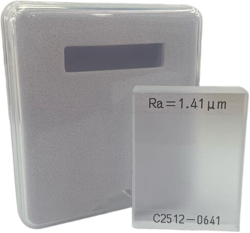 Portable Surface Roughness Tester Calibration Block with RA 1.4μm GB/T19067 ISO5436 Standards for Model KR110 KR220 Digital Surface Roughness Gauge in Saudi Arabia