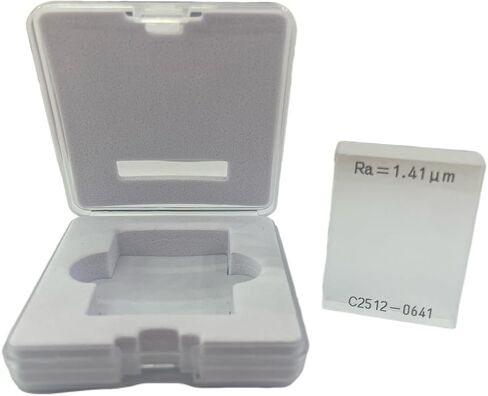 Portable Surface Roughness Tester Calibration Block with RA 1.4μm GB/T19067 ISO5436 Standards for Model KR110 KR220 Digital Surface Roughness Gauge in Saudi Arabia
