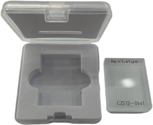 Portable Surface Roughness Tester Calibration Block with RA 1.4μm GB/T19067 ISO5436 Standards for Model KR110 KR220 Digital Surface Roughness Gauge in Saudi Arabia