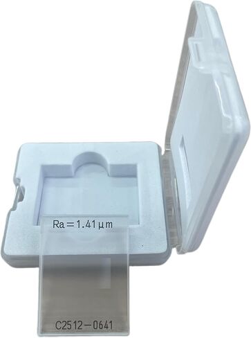Portable Surface Roughness Tester Calibration Block with RA 1.4μm GB/T19067 ISO5436 Standards for Model KR110 KR220 Digital Surface Roughness Gauge in Saudi Arabia