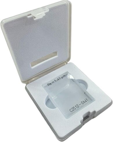 Portable Surface Roughness Tester Calibration Block with RA 1.4μm GB/T19067 ISO5436 Standards for Model KR110 KR220 Digital Surface Roughness Gauge in Saudi Arabia