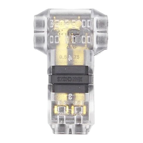 fengpeng 5Pcs/lot 2 Pin Way 300v 10a Universal Compact Wire Wiring Connector T Shape Conductor Terminal Block with Lever AWG 18-24 in Kuwait