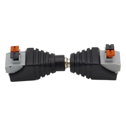fengpeng 5pcs DC Male +5 pcs Female Connector 2.1 * 5.5mm Power Jack Adapter Plug Connector for 3528/5050/5730 Single Color led Strip in Kuwait