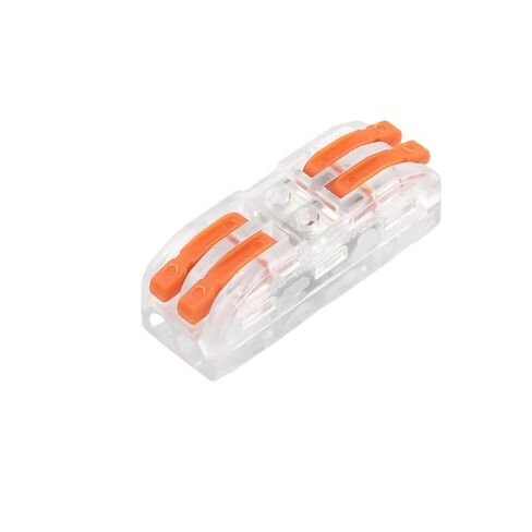 Universal Compact Wiring Splicing Conector 10PCS Universal Compact Wire Connector Multi-Functional Push-in Home Terminals Fast Wiring Cable Connectors AWG28-12 600V(223TO) in Saudi Arabia