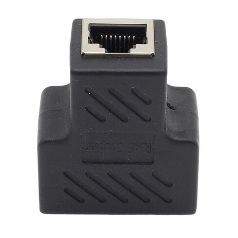 fengpeng 1pcs 1 to 2 Ways RJ45 LAN Ethernet Network Cable Female Splitter Connector A dapter in Kuwait