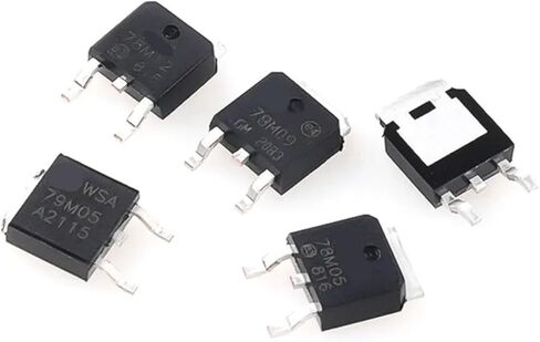 CJ78M05 78M06 78M08 78M09 78M10 L78M05CDT 79M05 79M12 79M15 TO-252 5V ثلاثة محطة منظم أنبوب 10 قطعة (78M06) in Kuwait