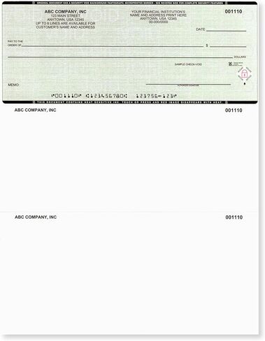 فحص الكمبيوتر الأخضر في الأعلى - فحص أعمال الليزر المخصص متوافق مع برنامج المحاسبة QB (100) in Kuwait