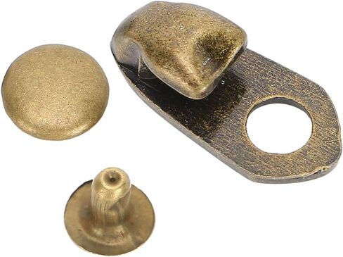 Alloy Boots Hook Rivets Fastener Piece Shoe Lace Hooks Press Stud Tools with 20 Sets Brass Eyelets Buckles for Climb Hiking Shoes Work Outdoor Mountaineering in Saudi Arabia