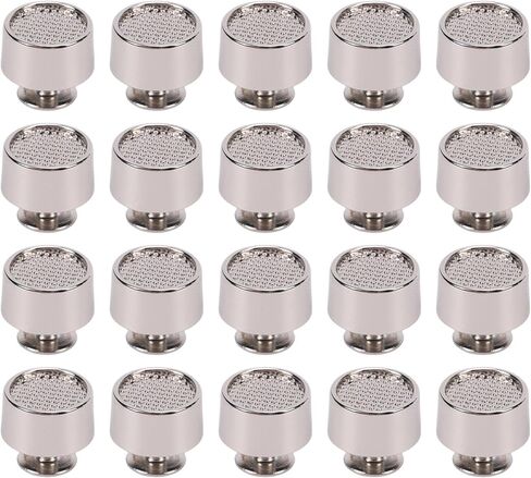 BRRNOO Bucket Shaped Stud Rivets Silver Alloy for Embellishment Projects Apparel Crafts in Saudi Arabia