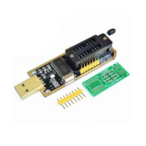 USB Programmer CH341A SOP8 SOIC8 Test Clip 1.8V Adapter Board SOP8 150mil 200mil SOP16 300mil 24 25 Series Programming Tip Test Socket Kit in Saudi Arabia