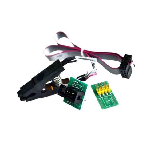 USB Programmer CH341A SOP8 SOIC8 Test Clip 1.8V Adapter Board SOP8 150mil 200mil SOP16 300mil 24 25 Series Programming Tip Test Socket Kit in Saudi Arabia