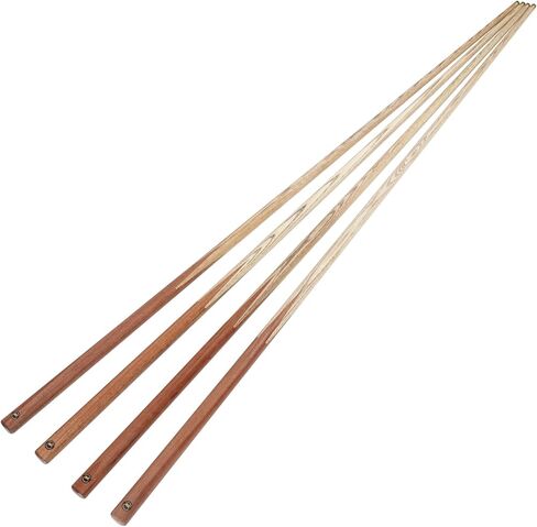 AKLOT Pool Cues Sticks, 57" /36" Billiard Cues Sticks 13/12mm Tip One Piece Wood Pool Cue with 20/12oz Pool Sticks for Adults Beginners Small Spaces Bar in Saudi Arabia