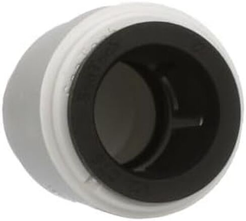 Fitting Plug/Cap 35 Series 1/2" Copper Tube End Stop White Polysulfone - 0959109 in Saudi Arabia