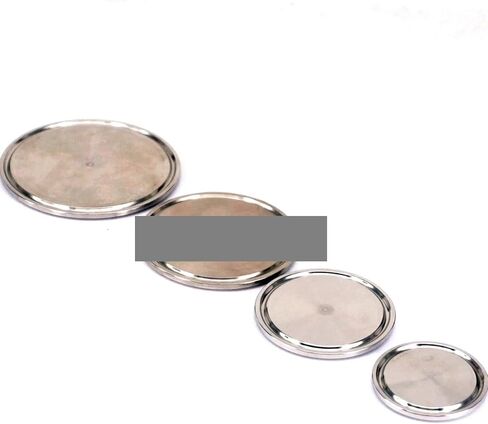 1 قطعة الطويق O/D 217 مللي متر 304 الفولاذ المقاوم للصدأ 8 "ثلاثي المشبك نهاية غطاء المناسب BHBHCPZGR in Kuwait