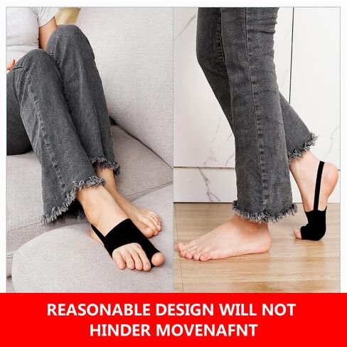2PCS Bunion Corrector for Women & Men,Big Toe Separators-Bunion Splint-Bunion Pads-Hammer Toes Straightener-Toes Spacers Pain Relief, Comfortable & Breathable for Day/Night in Saudi Arabia