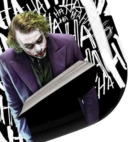 ملصق صوتي من Skinit متوافق مع Samsung Galaxy Buds Pro - تصميم Warner Bros Joker The Dark Knight المرخص رسميًا in Saudi Arabia