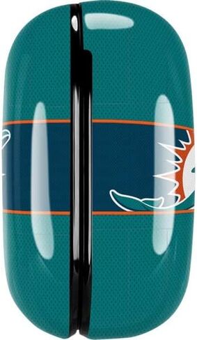 Skinit Decal Audio Skin Compatible with Samsung Galaxy Buds Pro - Officially Licensed NFL Miami Dolphins Zone Block Design in Saudi Arabia