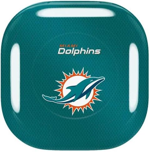 Skinit Decal Audio Skin Compatible with Samsung Galaxy Buds Pro - Officially Licensed NFL Miami Dolphins Team Jersey Design in Saudi Arabia