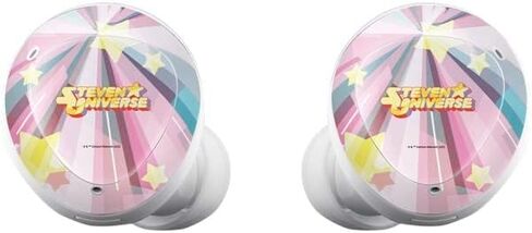 Skinit Decal Audio Skin Compatible with Samsung Galaxy Buds+ - Officially Licensed Warner Bros Steven Universe Logo Design in Saudi Arabia