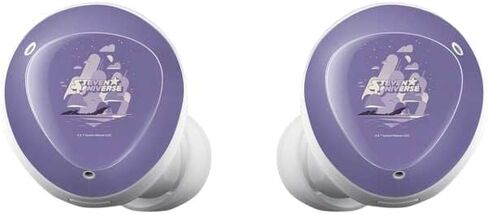 غلاف صوتي من Skinit متوافق مع Samsung Galaxy Buds+ - تصميم Warner Bros Purple Stephen Universe المرخص رسميًا in Saudi Arabia