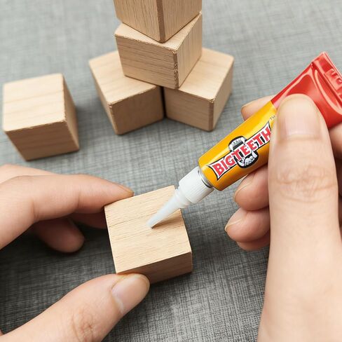 BIGTEETH Super Glue - 3pcs 0.07oz Strong Liquid Clear Super Glue for Home and Office Quick Repairs,All Purpose Adhesive for Ceramics, Porcelains, Plastics,Metals, Wood, Vinyl, Rubber, and More in Saudi Arabia