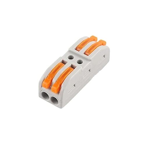 Universal Compact Wiring Splicing Conector 10PCS Push-in Type Butt Wire Connectors Quick Terminal Block Universal Compact Conductor Wiring Connector(223) in Saudi Arabia