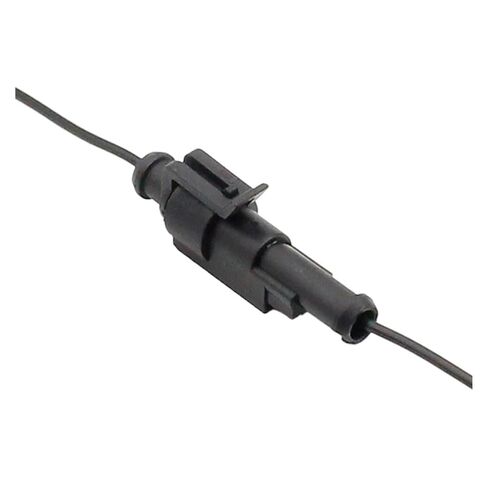 fengpeng Auto Wire Connector 1 2 3 4 5 6 Way 1P 2P 3P 4P 5P auto Male & Female Waterproof Electrical Connector Plug with Cable(1P Black) in Saudi Arabia