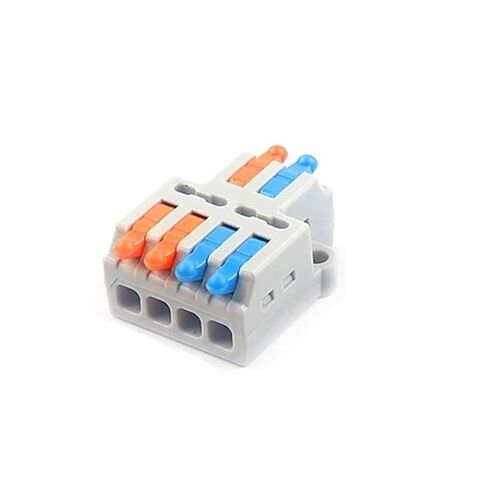 Universal Compact Wiring Splicing Conector 5PCS 2 in 4 or 6 Out Universal Compact Wire Cable Connectors Electric Quick Terminals SPL42/62 Push-in Terminal Block 6Pin 8Pin(NC-623) in Saudi Arabia