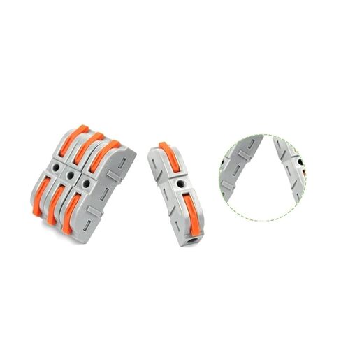 Universal Compact Wiring Splicing Conector 5 PCS Wire Cable Connectors SPL-42 Universal Compact Splitter Electrical Conductors Push-in Home Terminal Block(NV-F15AO) in Saudi Arabia